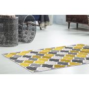 Dekoreko İnci Yolluk Saçaksız 7006 Sarı 80x200 cm