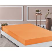 Dekoreko Fitted Çarşaf Oranj Tek Kişilik