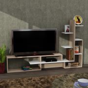 Dekorister Mild Tv Ünitesi Beyaz-Somon