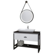 Denko Sahara 100 cm Koyu Ceviz Banyo Dolabı
