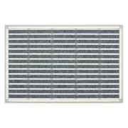 Desan Halı Fitilli Alüminyum Paspas 60x90 cm - Gri
