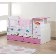 Dessenti Miray Bebek Odası Büyüyen Beşik Pembe