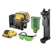 Dewalt DCE0822D1G 10,8Volt/2,0 Ah Li-Ion Profesyonel Şakül ve Çapraz Yeşil Lazer