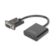 Digitus DA-70473 VGA to HDMI Converter + Audio