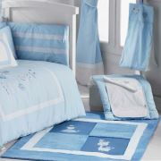 Dinoboo Lovely Anımals Blue Halı 100x150