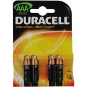 Duracell İnce Pil 4'lü