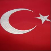 East Marine Türk Bayrakları Nakışlı Bayrak-Türk - Nakisli - 100x150 Cm