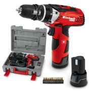 Einhell 12 Volt Akülü Vidalama Çift Akü TE-CD 12 X-LI- 4513603