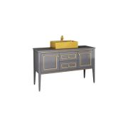 Emart Retro 122 cm Ayaklı Lavabo Alt Dolabı