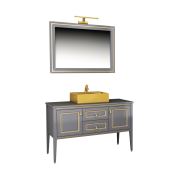 Emart Retro 122 cm Banyo Dolabı