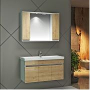 Emart Arte 100 cm Banyo Dolabı