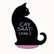 Emka Kedi Tasarımlı Yazı Tahtası