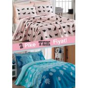 Eponj Home 2'li Pike Tek Kişilik Cat's + Simay