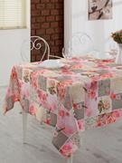 Eponj Home 3D Raşel Masa Örtüsü 155x180 cm Coren Pembe