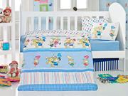 Eponj Home Bebek Nevresim Takımı Pıtırcık Mavi 9615-01