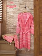 Eponj Home Bornoz Peşkir Seti Sultan Pembe S-M AL4634