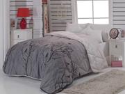 Eponj Home Hazır Yorgan Çift Kişilik Bırd Gri