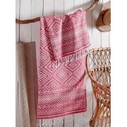 Eponj Home Peştemal Jakarlı Kilim Kırmızı 5092