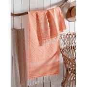 Eponj Home Peştemal Jakarlı Kilim Turuncu 4315