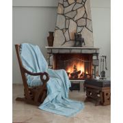 Eponj Home Keten Koltuk Örtüsü 170x220 cm Linen Su Yeşili