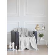 Eponj Home Çok Amaçlı Örtü 180x210 cm Denizli Çavuş Gri
