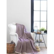 Eponj Home Çok Amaçlı Örtü 180x210 cm Denizli Çavuş Mor