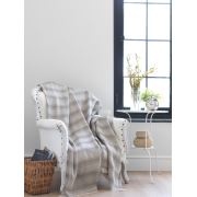 Eponj Home Çok Amaçlı Örtü 180x210 cm İstanbul Kareli Kahve