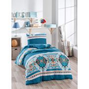 Eponj Home Junior Nevresim Seti Tek Kişilik Rug Yeşil