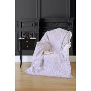 Eponj Home Keten Koltuk Örtüsü 170x220 cm Damask Kahve
