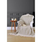 Eponj Home Keten Koltuk Örtüsü 170x220 cm Etnik Hardal