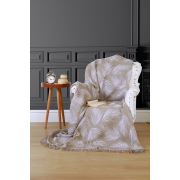 Eponj Home Keten Koltuk Örtüsü 170x220 cm Palmiye Hardal