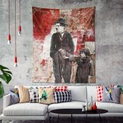 Eponj Home Tapestry Duvar Örtüsü Charlot Kırmızı 70x90 cm