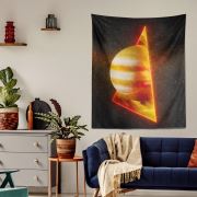Eponj Home Tapestry Duvar Örtüsü Passing Dark 70x90 cm