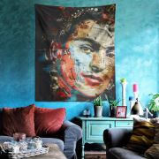Eponj Home Tapestry Duvar Örtüsü Portre Mix 70x90 cm