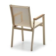 Erinöz Ottowa Alüminyum Sandalye Cappuccino Renk