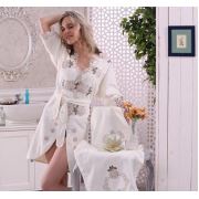 Evlen Home Asya Balayı Seti 3 Parça Krem