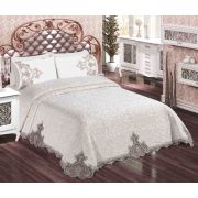 Evlen Home Dilay Battaniyeli Nevresim Set 6 Parça A.Cappuccino