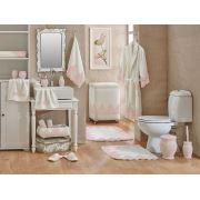Evlen Home Elit Banyo Çeyiz Seti 13 Parça Pudra