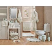 Evlen Home Elit Banyo Çeyiz Seti 13 Parça Yeşil