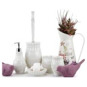 Evlen Home Lilyum Banyo Takımı - 5 Parça