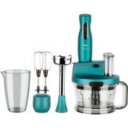 Fakir Mr Chef Quadro Blender Mikser Robot Seti Turkuaz