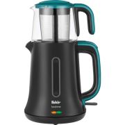 Fakir Teatime 2in1 1650 W Cam Demlikli Çay Makinesi Turkuaz