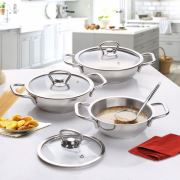 Falez TRN3003 Trend 6 Parça Çelik Sahan Set