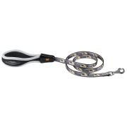 Ferplast Ergotattoo G15/120 Soft Tutmalı Gri Naylon Köpek Gezdirme Tasması 120 cm
