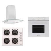 Ferre White Beauty 3lü Ankastre Set (B BE 3 LM Fırın + B 1140 Ocak + B FMİ 600 Davlumbaz ) bz11