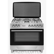 Ferre 9050 Multifonksiyon 5 Gözlü 90 cm İnox Tamboy Fırın