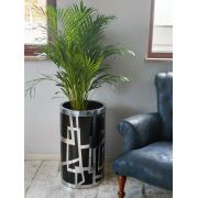 Fly Plata Gümüş Büyük Boy Saksı 58 cm