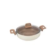 Follow Krem 26Cm Basık Tencere Dp 7021