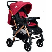 Four Baby St-04 Active Gold Çift Yönlü Mama Tablalı Bebek Arabası Kırmızı Hediyeli