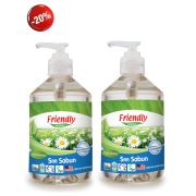 Friendly Organic Sıvı El Sabunu Kokusuz 2 ADET 500 ml 5456372